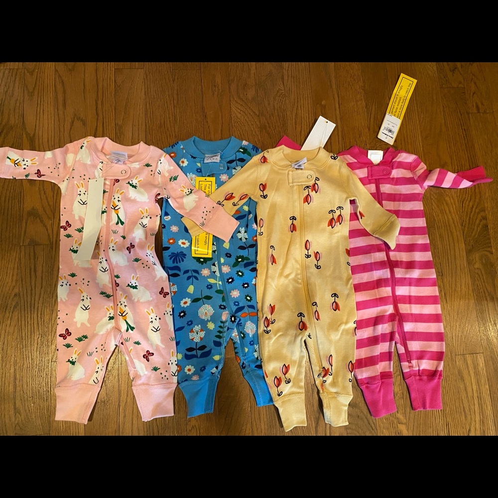 New with tags Hannah Andersson pajamas 0-3 months